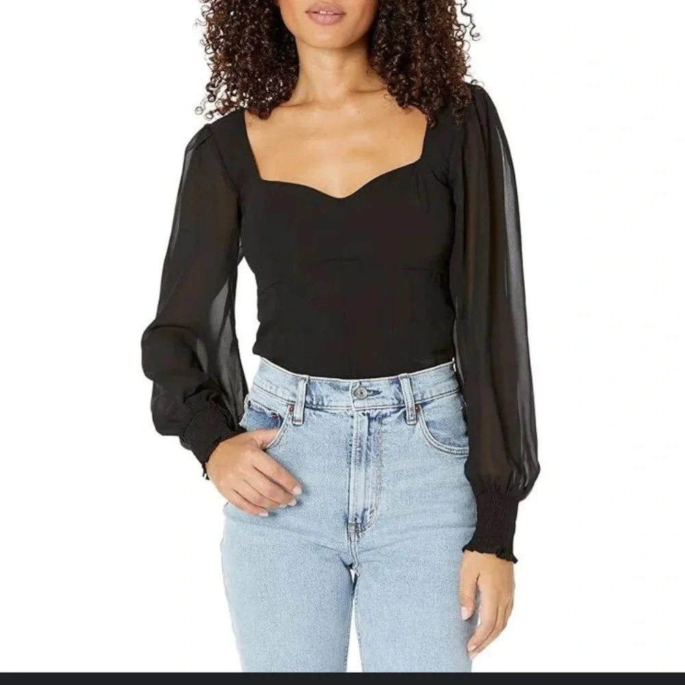 Abercrombie and fitch Black Women's Top - Picture 1 of 5